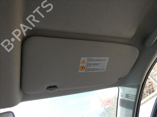 Used Right sun visor NISSAN X-TRAIL I (T30) 2.2 dCi 4x4 (136 hp) 24558596