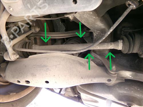 Used Right rear driveshaft MERCEDES-BENZ C-CLASS (W203) C 200 CDI (203.004) (116 hp) 30796591