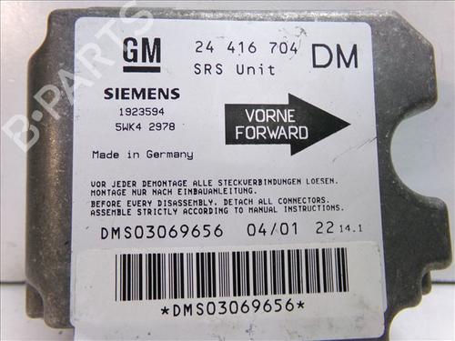 Airbag module OPEL ZAFIRA A MPV (T98) 2.0 DTI 16V (F75) | BP24860163M53 