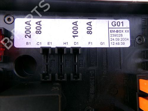 Sikringsdåse VW GOLF PLUS V (5M1, 521) 1.6 TDI | BP30006752E1 