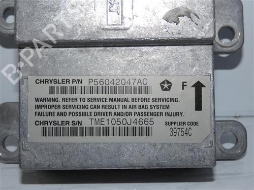 Kollisjonspute styreenhet JEEP GRAND CHEROKEE III (WH, WK) 3.0 CRD 4x4 (218 hp) 24555360