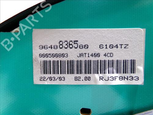 Electronic module PEUGEOT 206 Hatchback (2A/C) 1.9 D | BP27695056M83 