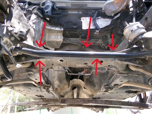 Used Anti roll bar AUDI A4 B7 (8EC) 2.0 TDI (140 hp) 27888979