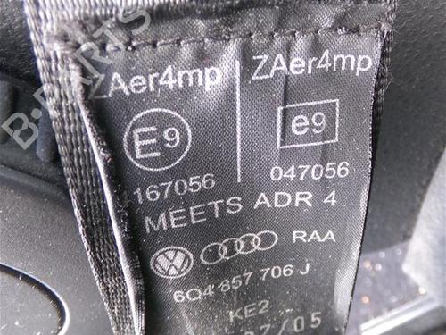 Front right seatbelt VW POLO (9N_, 9A_) 1.4 16V | BP25913093I25 