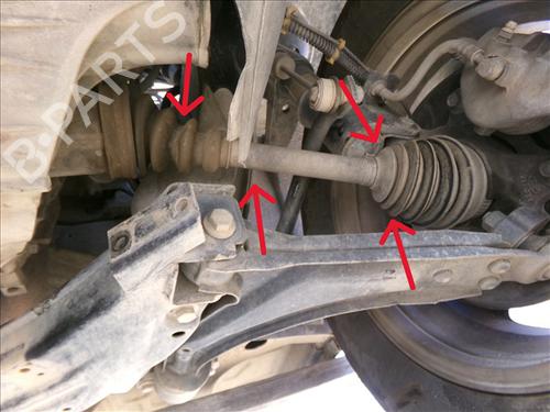 Used Left front driveshaft LAND ROVER FREELANDER I (L314) 2.0 Td4 4x4 (112 hp) 27555396