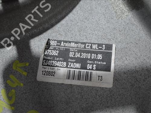 Rear right window mechanism SKODA FABIA I (6Y2) 1.4 | BP24561137C25 