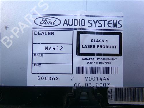 Radio FORD MONDEO IV Saloon (BA7) 2.0 TDCi | BP29623017E6 