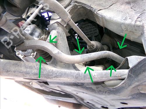 Anti roll bar TOYOTA RAV 4 II (_A2_) 2.0 4WD (ACA21, ACA20) | BP30934848M96