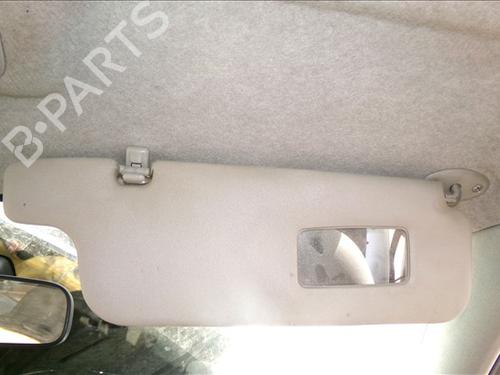 Used Right sun visor TOYOTA YARIS (_P1_) 1.4 D-4D (NLP10_, NLP10R) (75 hp) 28451512