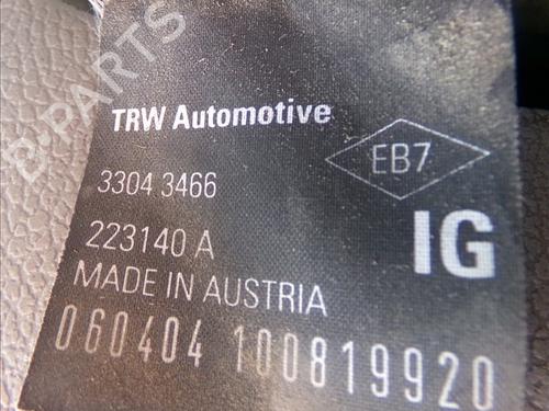 Front left seatbelt RENAULT KANGOO (KC0/1_) 1.5 dCi (KC08, KC09) | BP29303277I26 