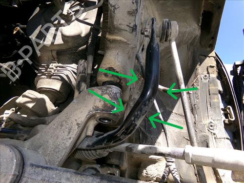 Anti roll bar VW GOLF PLUS V (5M1, 521) 2.0 TDI | BP29504718M96 