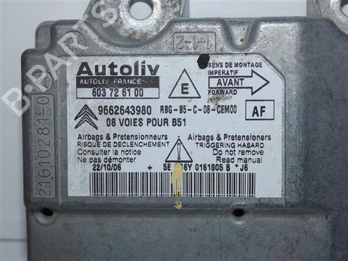 Kollisjonspute styreenhet CITROËN C4 I (LC_) 1.6 HDi | BP24556800M53 