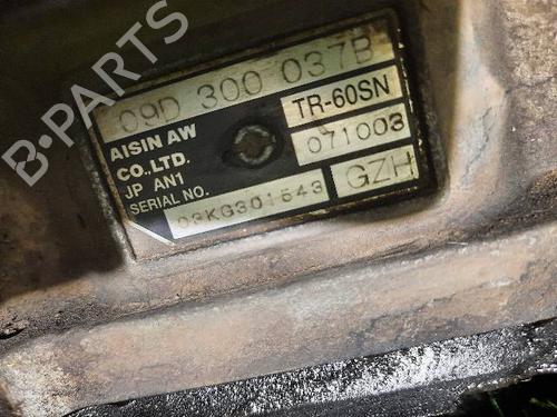 Gearbox VW TOUAREG (7LA, 7L6, 7L7) 2.5 R5 TDI | BP24556685M3 