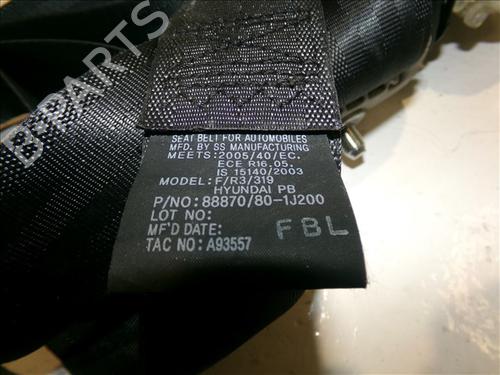 Front left seatbelt HYUNDAI i20 I (PB, PBT) 1.2 | BP24562959I26