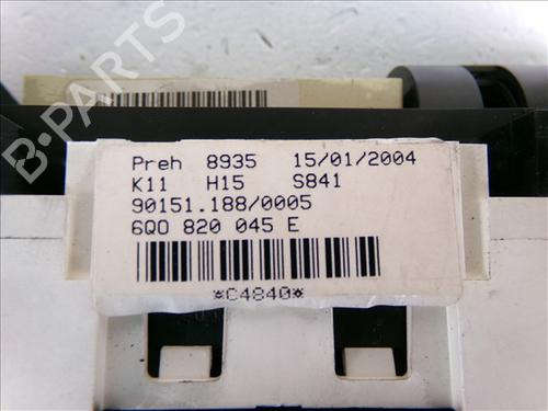 AC-Styringsenhed/Manøvreenhed VW POLO IV (9N_, 9A_) 1.4 TDI | BP30460521I5 