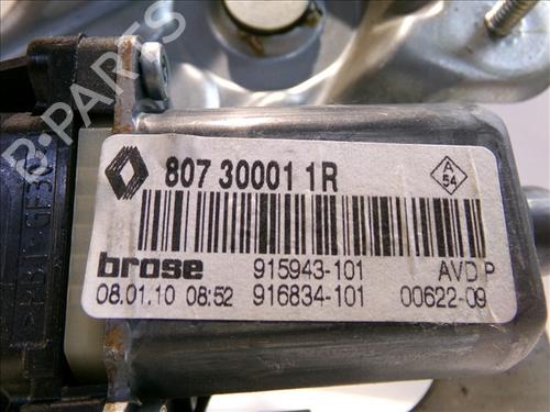 Front right window mechanism RENAULT SCÉNIC III (JZ0/1_) 1.9 dCi (JZ0J, JZ1J, JZ1K, JZ1S) | BP24558042C23