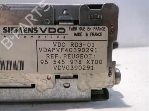 Radio PEUGEOT 206 Hatchback (2A/C) 1.4 i | BP27444316E6 