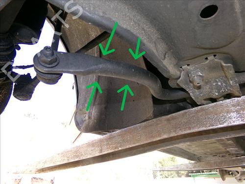 Anti roll bar PEUGEOT 308 I (4A_, 4C_) 2.0 HDi | BP29923527M96