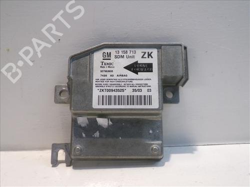 Used ECU airbags OPEL MERIVA A MPV (X03) 1.6 (E75) (87 hp) 27444389