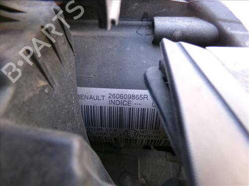 Left headlight RENAULT MEGANE III Hatchback (BZ0/1_, B3_) 1.2 TCe (BZ2B, BZ11) | BP29052333C28 