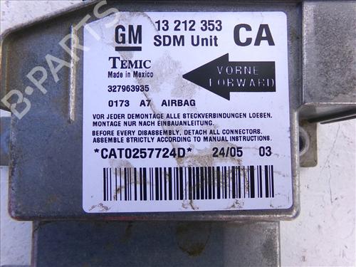 Steuergerät Airbag OPEL CORSA C (X01) 1.2 Twinport (F08, F68) | BP29944110M53 