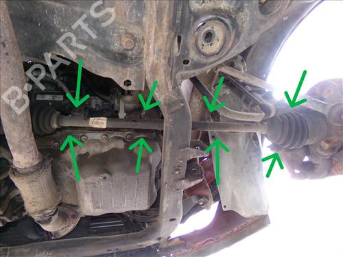 Used Right front driveshaft OPEL CORSA C (X01) 1.2 Twinport (F08, F68) (80 hp) 29944157