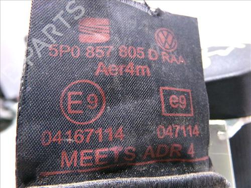 Rear left seatbelt SEAT ALTEA (5P1) 1.6 TDI | BP24562050I29 