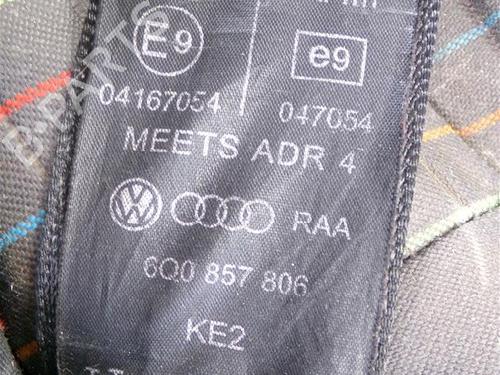 Rear right seatbelt VW POLO (9N_, 9A_) 1.4 16V | BP25913095I28 