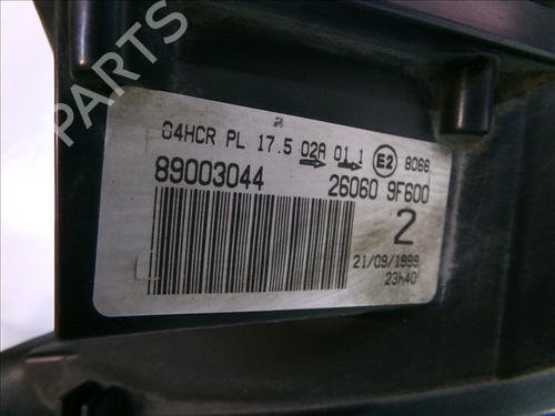 Left headlight NISSAN PRIMERA (P11) 1.8 16V | BP26306858C28 