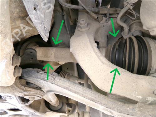 Antriebswelle links vorne für PEUGEOT 407 (6D_) 2.0 HDi 135 (6DRHRH, 6DRHRE, 6DRHRG, 6DRHRJ) (136 hp) 28806016