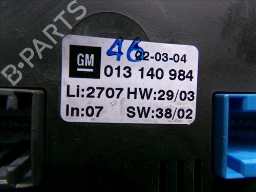 AC-Styringsenhed/Manøvreenhed OPEL ZAFIRA A MPV (T98) 2.0 DTI 16V (F75) | BP28313995I5