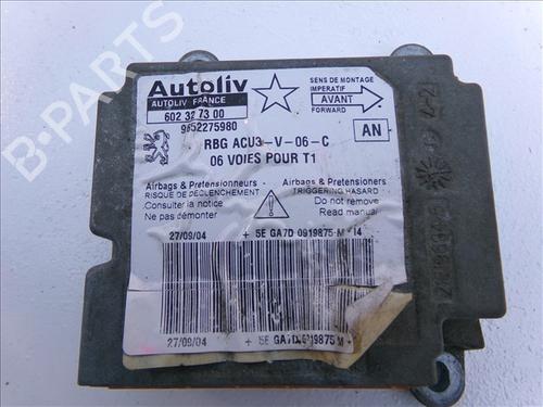 Kollisjonspute styreenhet PEUGEOT 206 Hatchback (2A/C) 1.4 i | BP27444267M53 