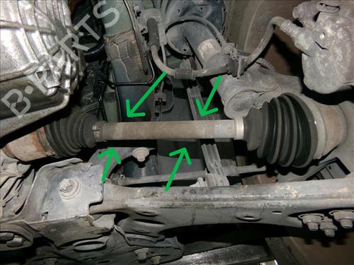 Used Left front driveshaft FIAT TIPO Hatchback (356_, 357_) 1.0 (357HXN1A) (101 hp) 31082567