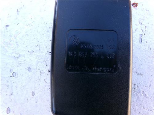 Seat buckle VW GOLF PLUS V (5M1, 521) 1.6 TDI | BP30106200I32 