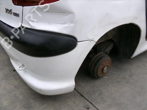 Rear bumper PEUGEOT 206 Hatchback (2A/C) 1.4 HDi eco 70 | BP26204651C8 
