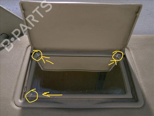 Left sun visor CITROËN XSARA (N1) 2.0 HDi 90 | BP25464016I1