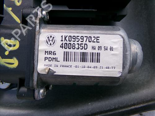 Front right window mechanism VW GOLF PLUS V (5M1, 521) 1.6 TDI | BP30006778C23