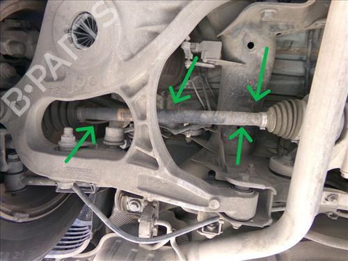 Used Right rear driveshaft MERCEDES-BENZ R-CLASS (W251, V251) R 320 CDI 4-matic (251.022, 251.122) (224 hp) 29520513