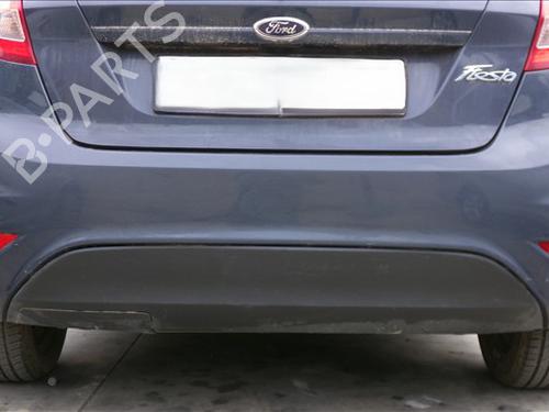 Used Rear bumper FORD FIESTA VI (CB1, CCN) 1.4 TDCi (70 hp) 24860061