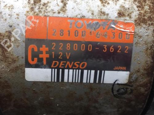 Anlasser für TOYOTA RAV 4 II (_A2_) 2.0 D 4WD (CLA20_, CLA21_, CLA20R, CLA21R) (116 hp) 25580058