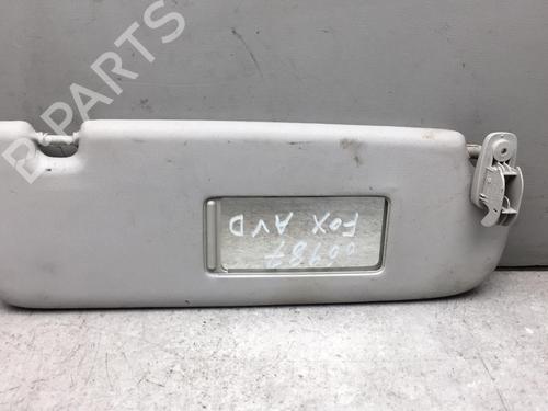 Used Right sun visor Right sun visor VW FOX Hatchback (5Z1, 5Z3, 5Z4) 1.2 (55 hp) 25555906 25555906