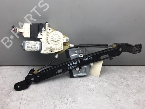 Rudehejsemekanisme venstre bagtil SEAT LEON (1P1) 2.0 TDI (170 hp) 25525914