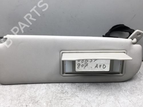 Højre solskærm PEUGEOT 807 (EB_) 2.2 HDi (163 hp) 25556909