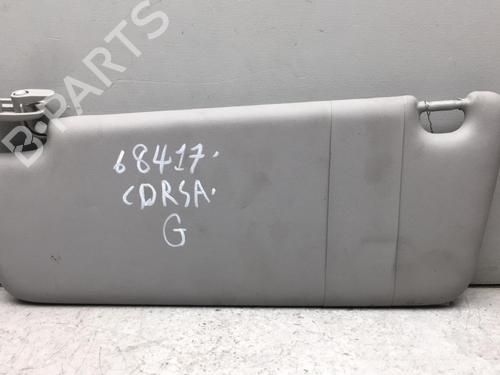 Used Left sun visor OPEL CORSA D (S07) 1.3 CDTI (L08, L68) (75 hp) 25515294