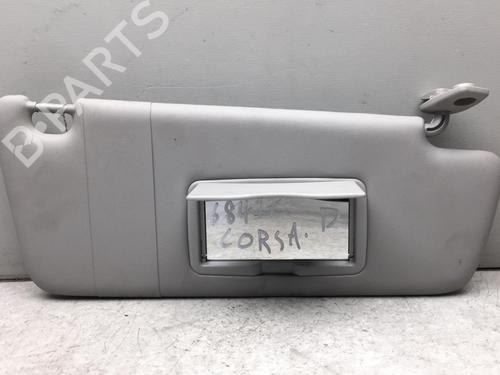 Used Right sun visor OPEL CORSA D (S07) 1.3 CDTI (L08, L68) (75 hp) 25515295