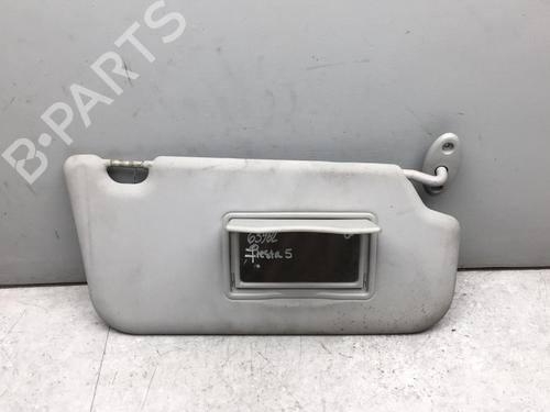 Used Left sun visor FORD FIESTA V (JH_, JD_) 1.4 TDCi (68 hp) 25578294