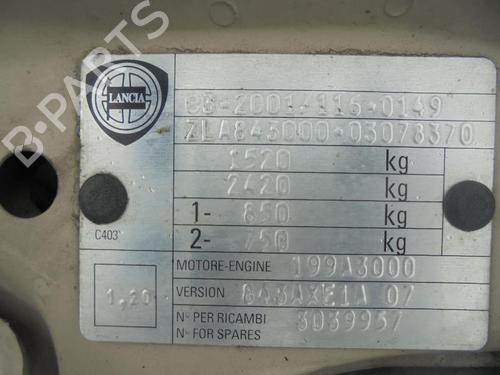 Left headlight LANCIA YPSILON (843_) 1.3 D Multijet (843.AXE11, 843.AXE1A) | BP25516990C28  - Image 18