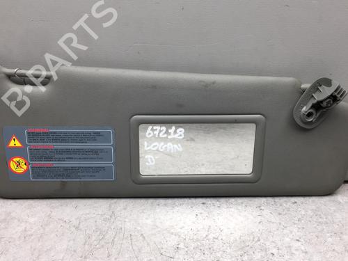 Used Right sun visor Right sun visor DACIA LOGAN (LS_) 1.5 dCi (LS0K) (68 hp) 25582020 25582020