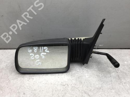 Used Left mirror PEUGEOT 205 II (20A/C) 1.7 Diesel (60 hp) 25557301