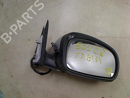Used Right mirror SKODA FABIA II (542) 1.6 TDI (75 hp) 25553321